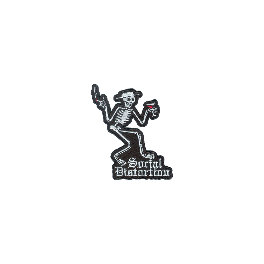 Social Distortion Skeleton Patch