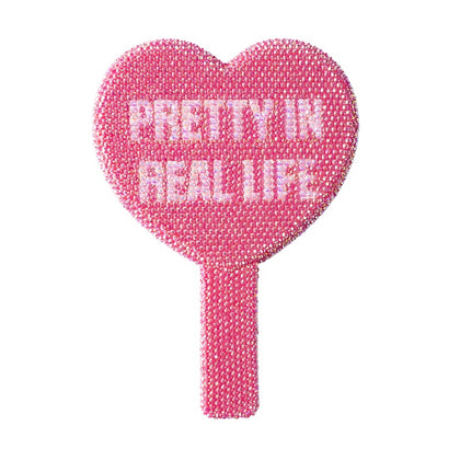 Rhinestone Hand Mirror