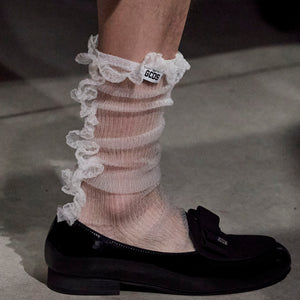 Ruched Socks & Shoelaces