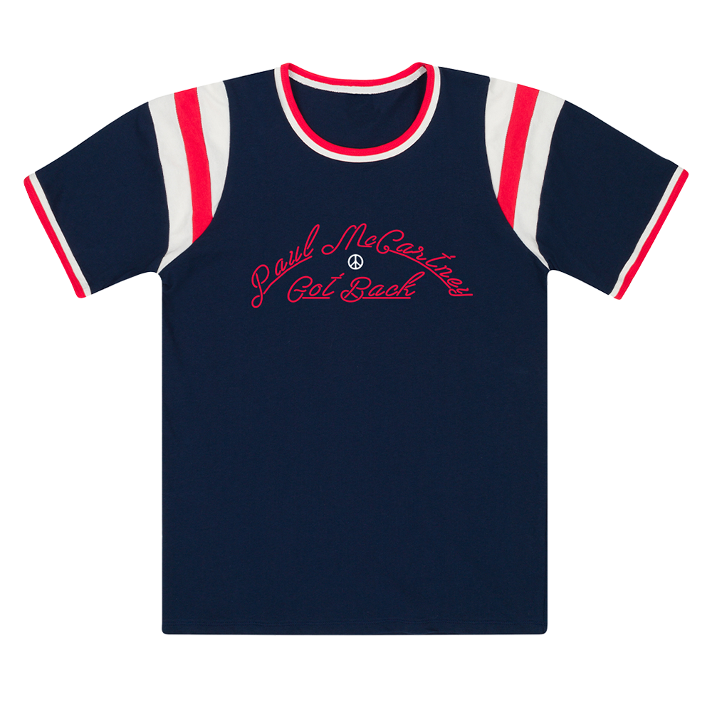Paul McCartney Got Back Chain-Stitch Ringer Tee