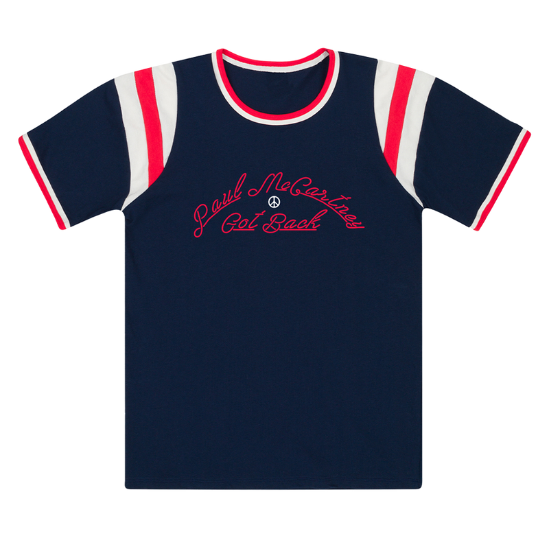 Paul McCartney Got Back Chain-Stitch Ringer Tee