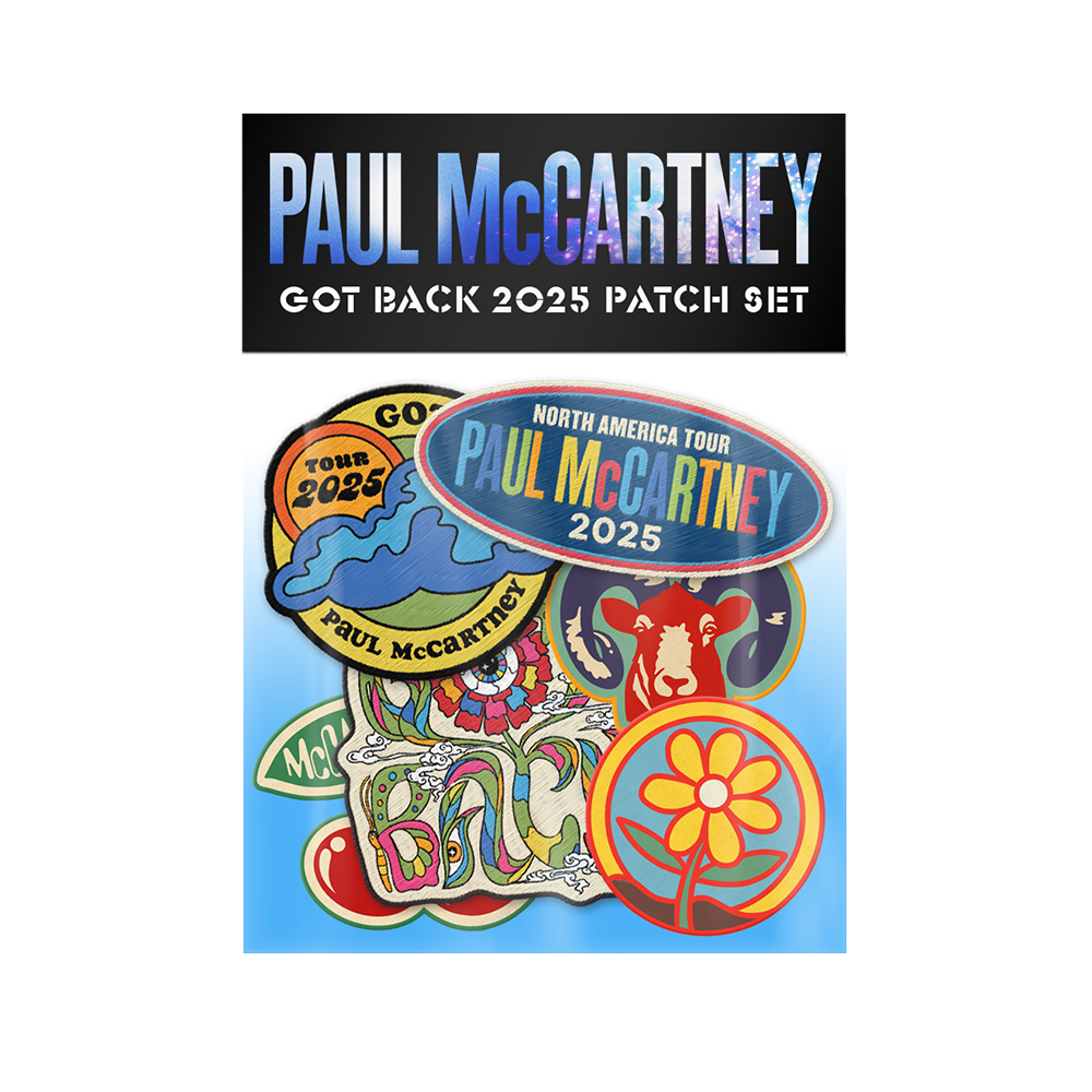 Paul McCartney Got Back Patch Set