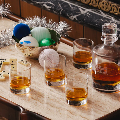 Whiskey Decanter Set + Custom Box