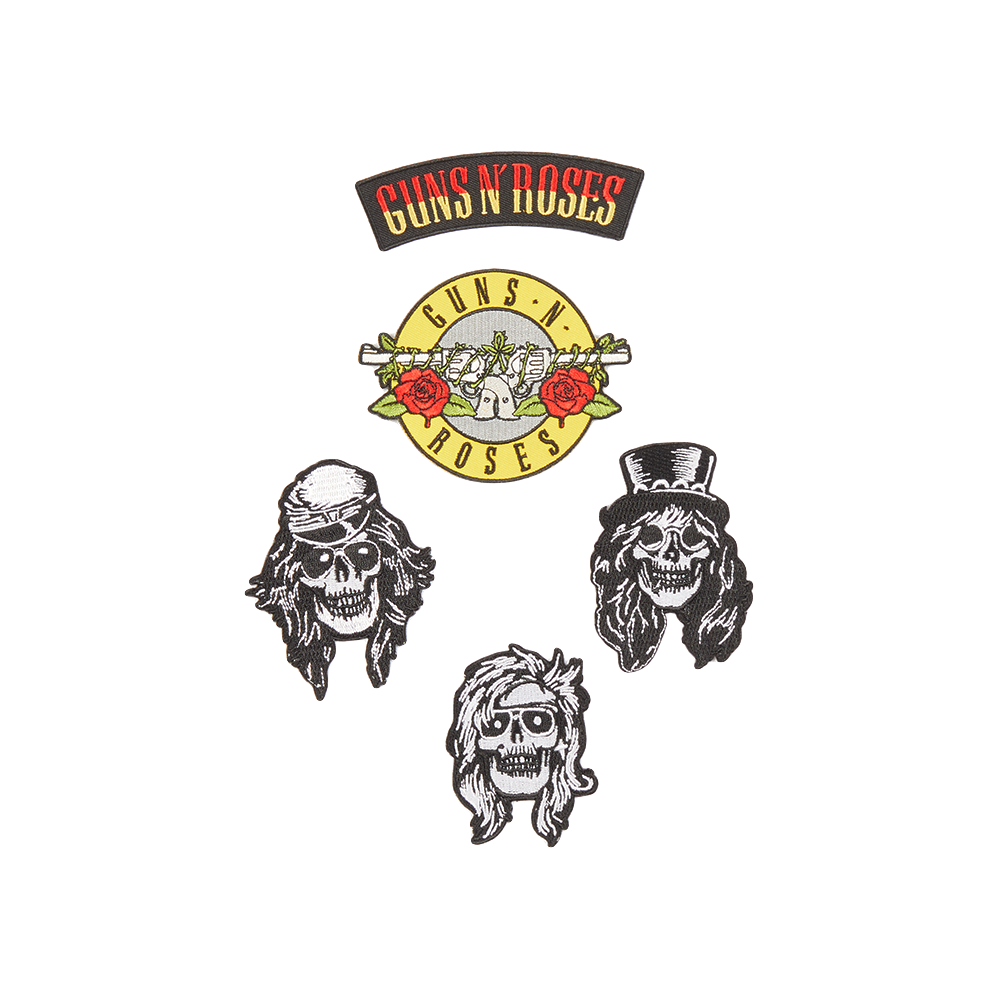 Guns N' Roses Patch Set W Card