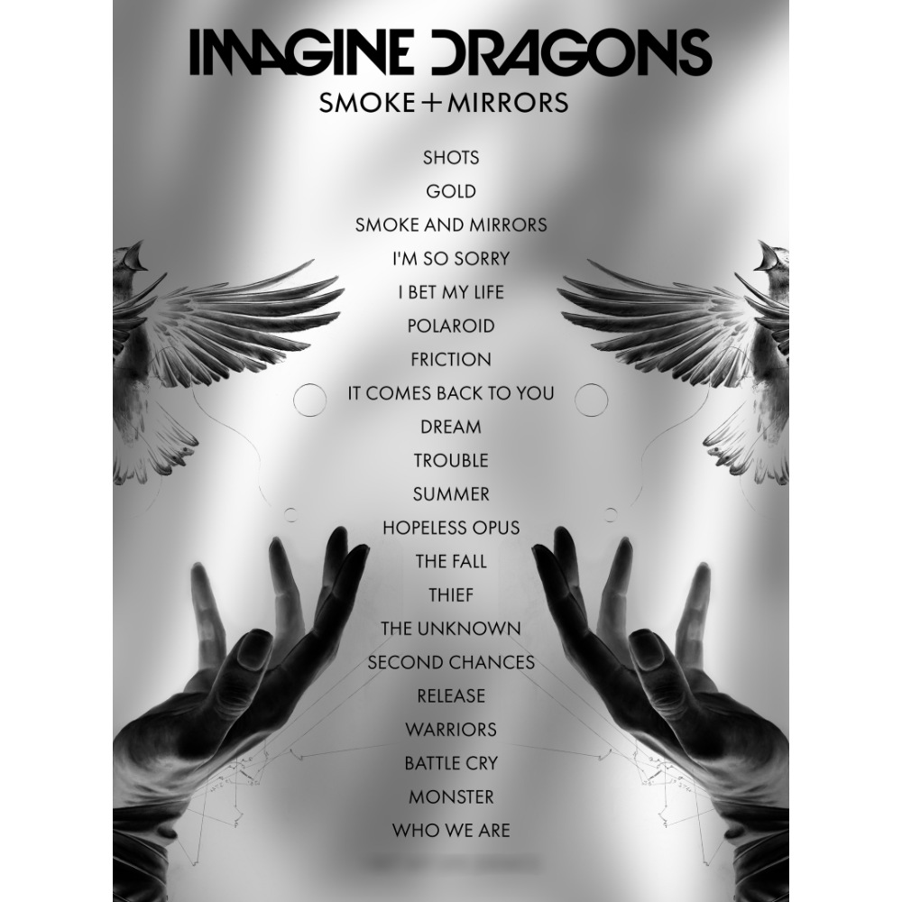 Imagine Dragons Mirror Poster