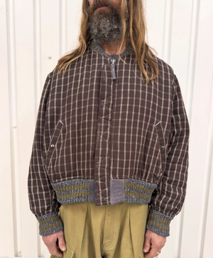 Plaid, Mixed Media Bombers & Work Jackets