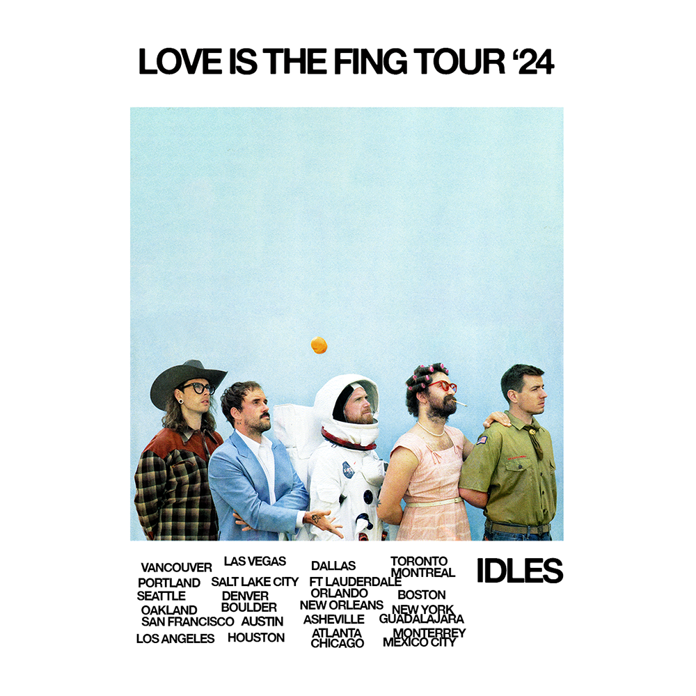 Idles Litf Tour Poster