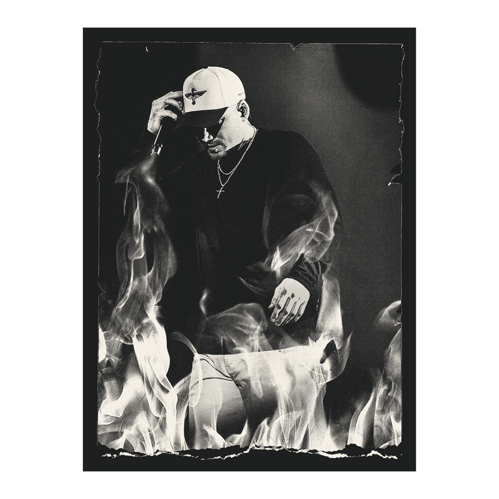 Morgan Wallen Live Photo Lithograph