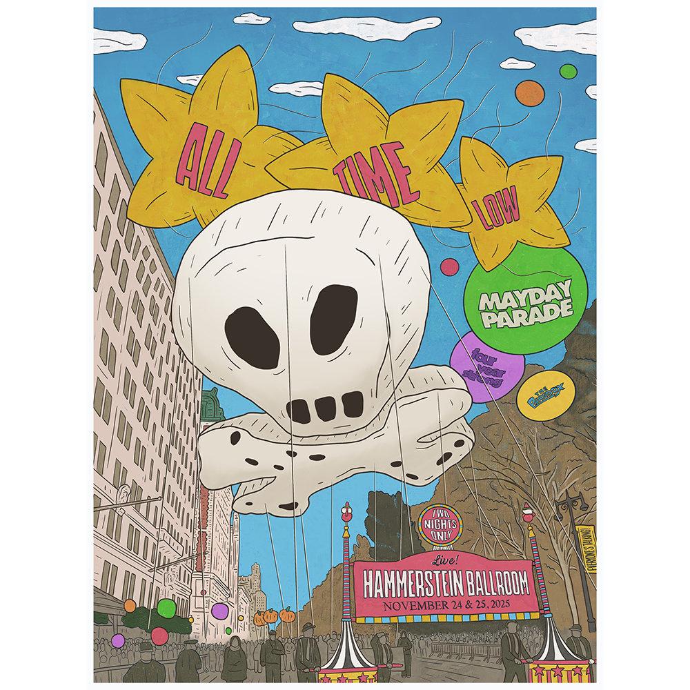 All Time Low NY Event Poster