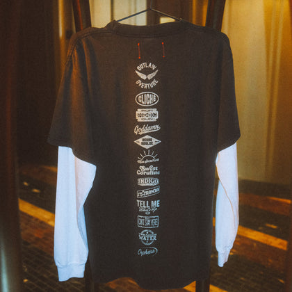 Long Sleeve 2fer Tee