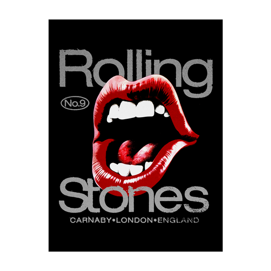 The Rolling Stones Mick Mouth Rs No9 Litho