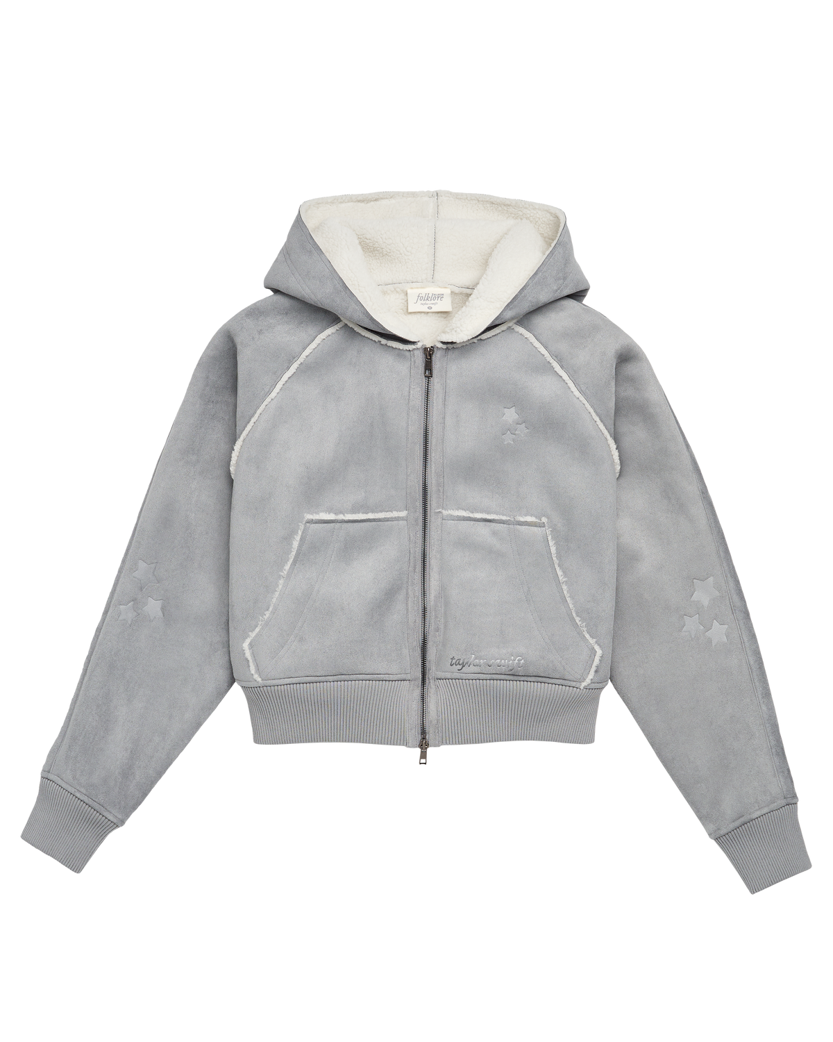 Faux Shearling Bomber Jacket