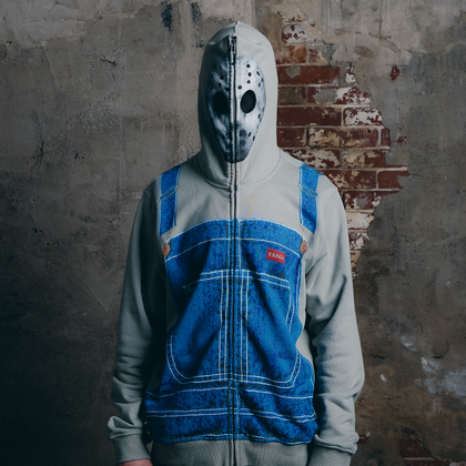 Full Zip Hoodie with Mesh Eyelids