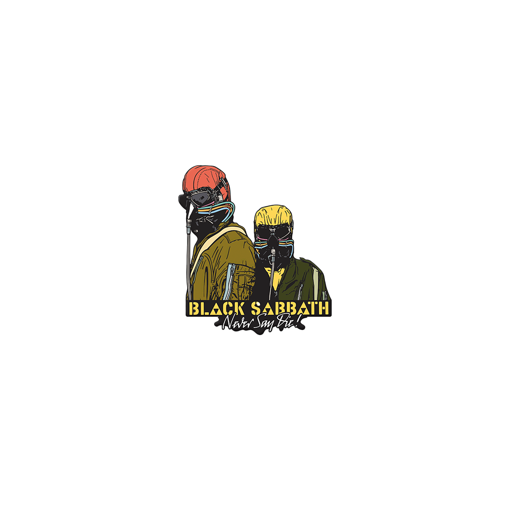 Black Sabbath Never Say Die Pin