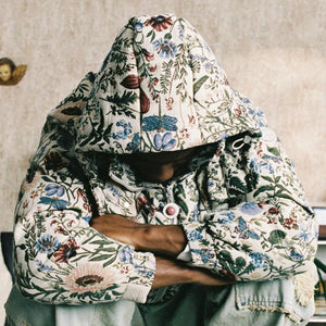 AOP Floral Hoodies