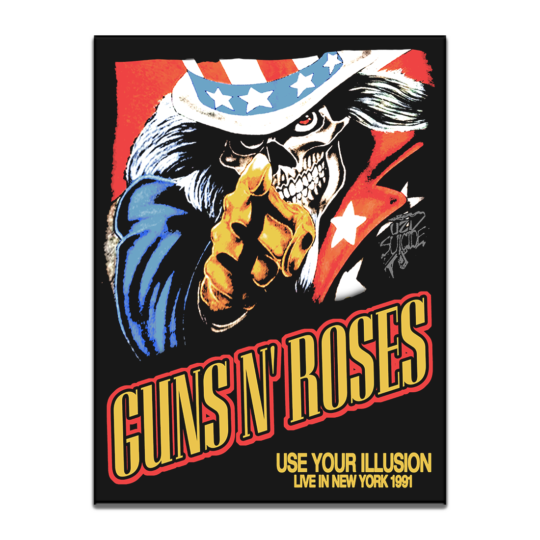 Guns N' Roses Fan Club Exclusive Litho