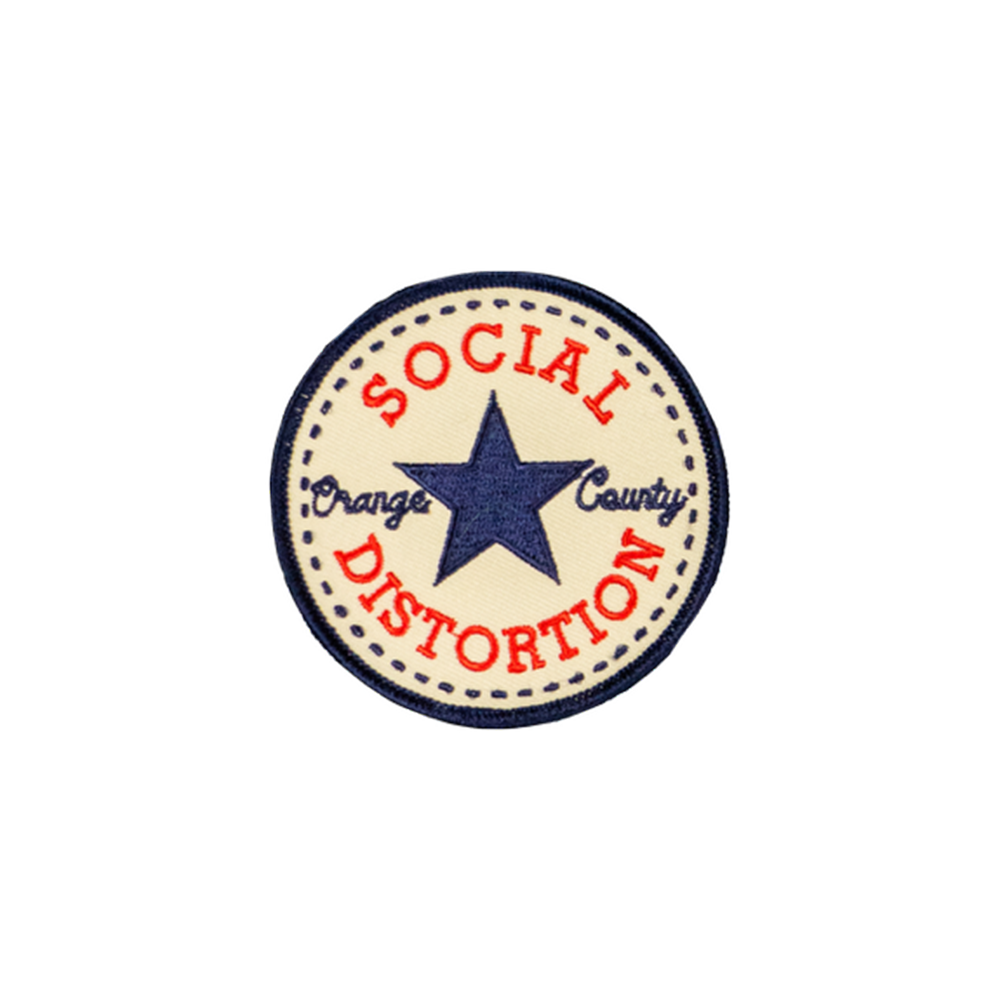 Social Distortion Oxford All Star Patch