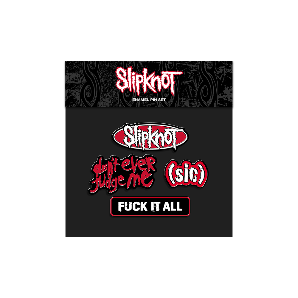 Slipknot Self Titled Anni Pin Set