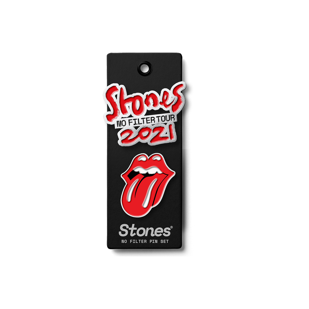 The Rolling Stones No Filter Pin Set