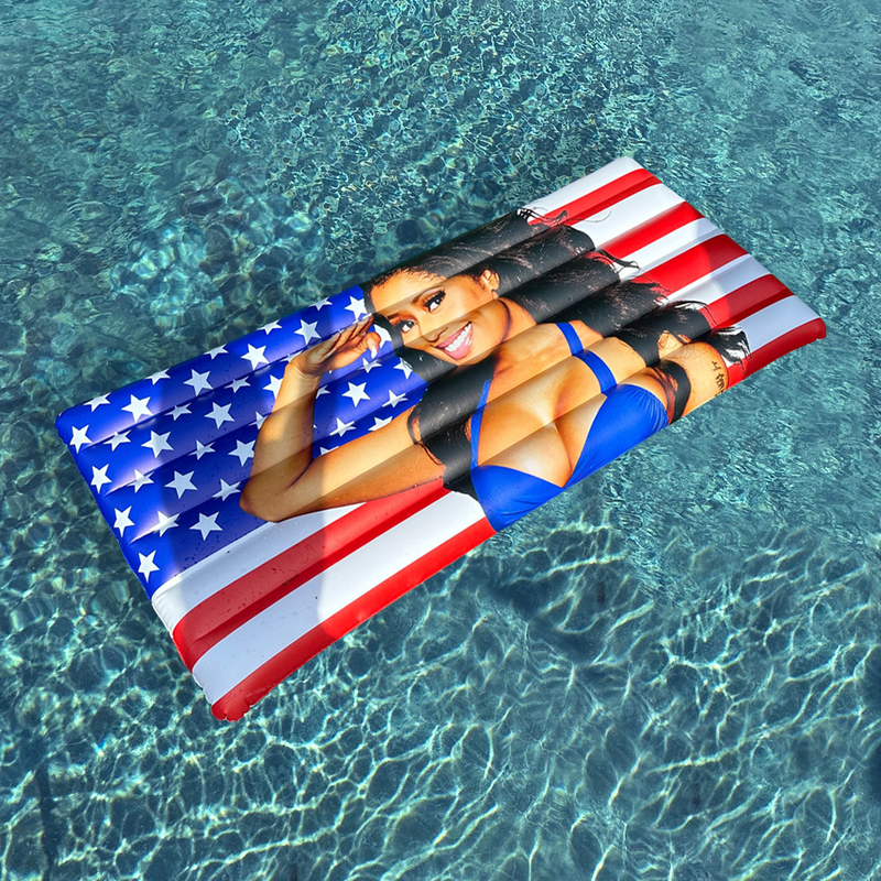 Nicki Minaj Salute Flag Pool Float