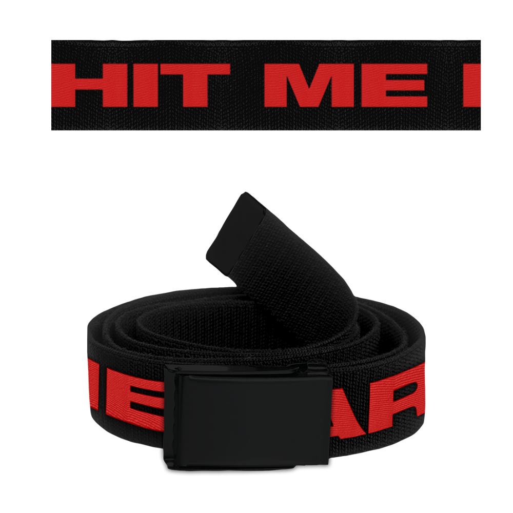 Billie Eilish Red HMHAS Belt