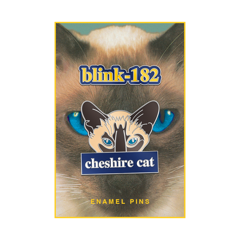 blink-182 Blink 182 Cheshire Cat Album Cover Pin Set