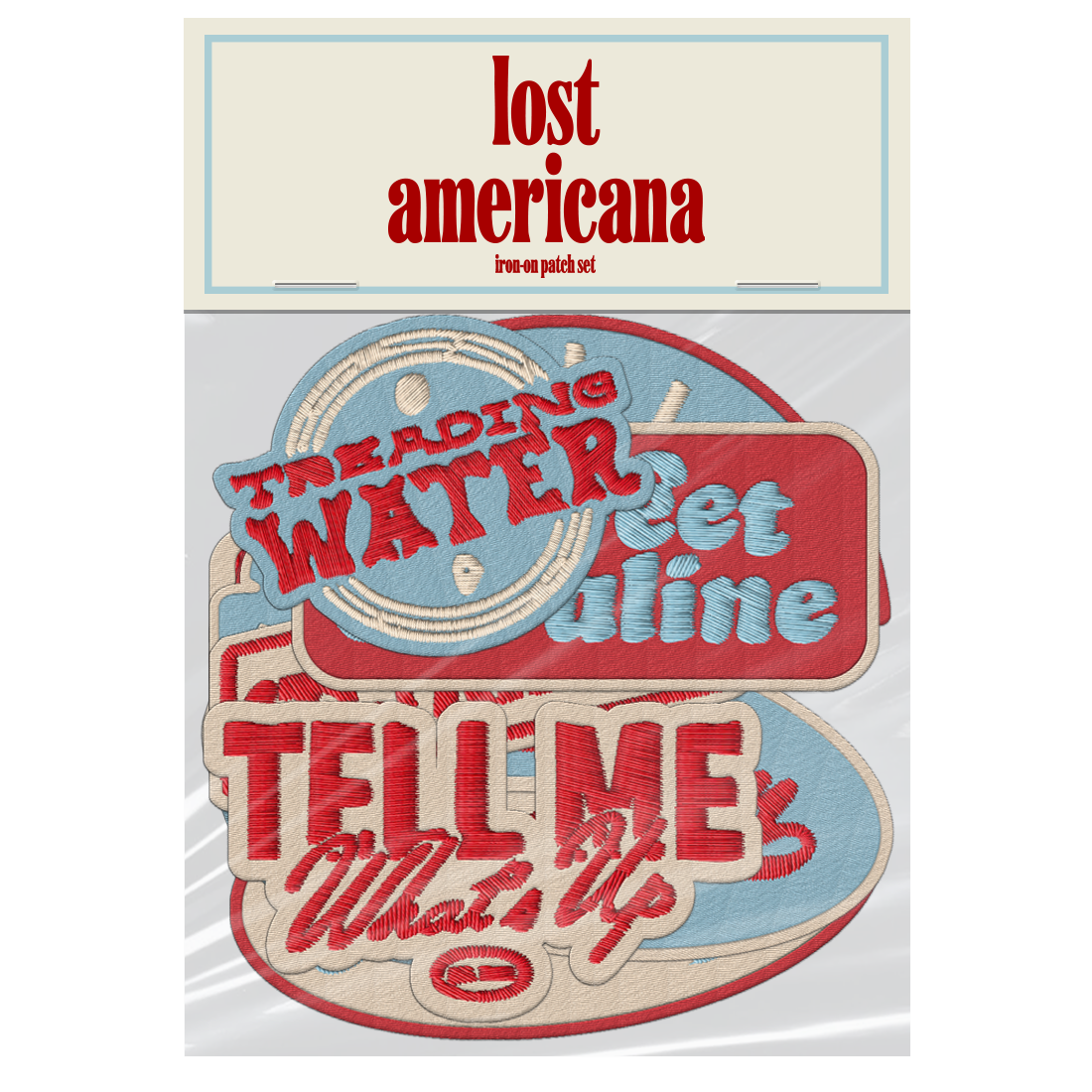 Machine Gun Kelly Lost Americana Patch Pack