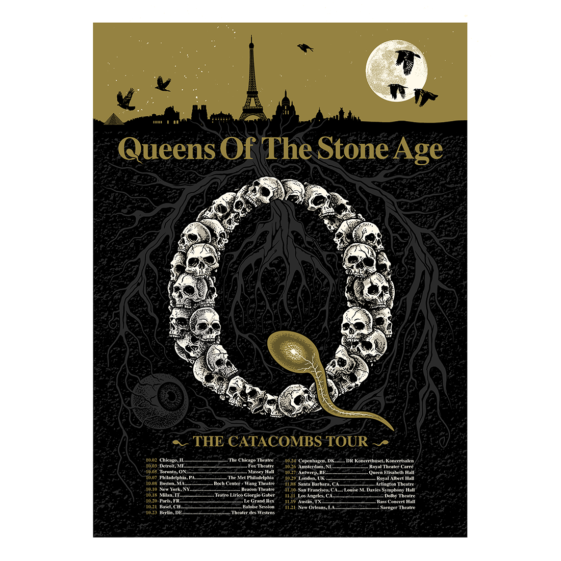 Queens of the Stone Age Ecomm Excl Catacombs Poster