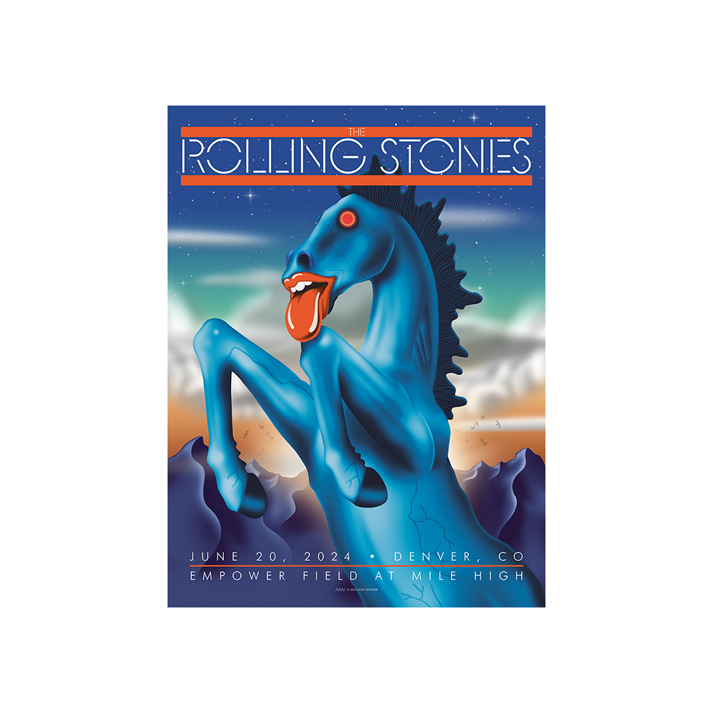 The Rolling Stones Denver Poster 6 20 24