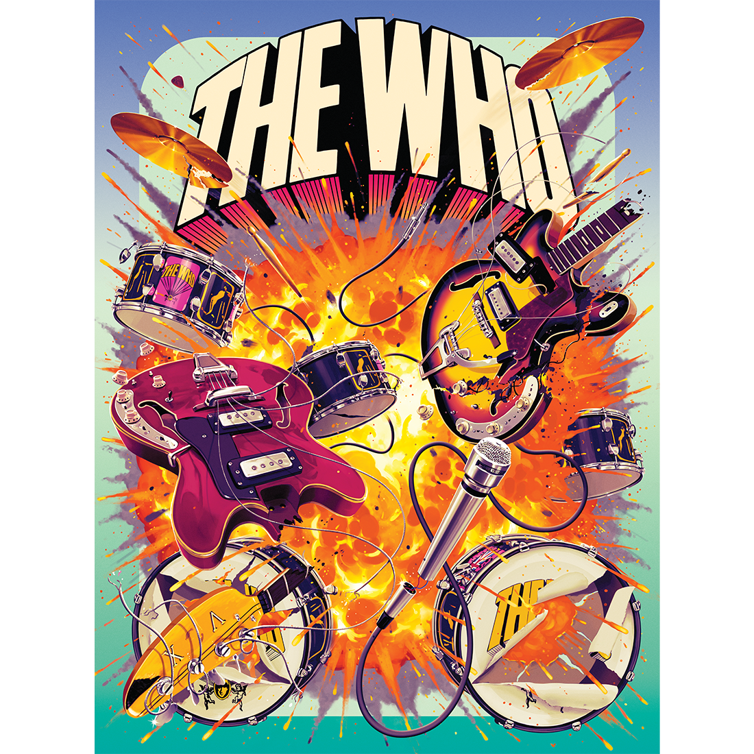 The Who Smothbros Poster