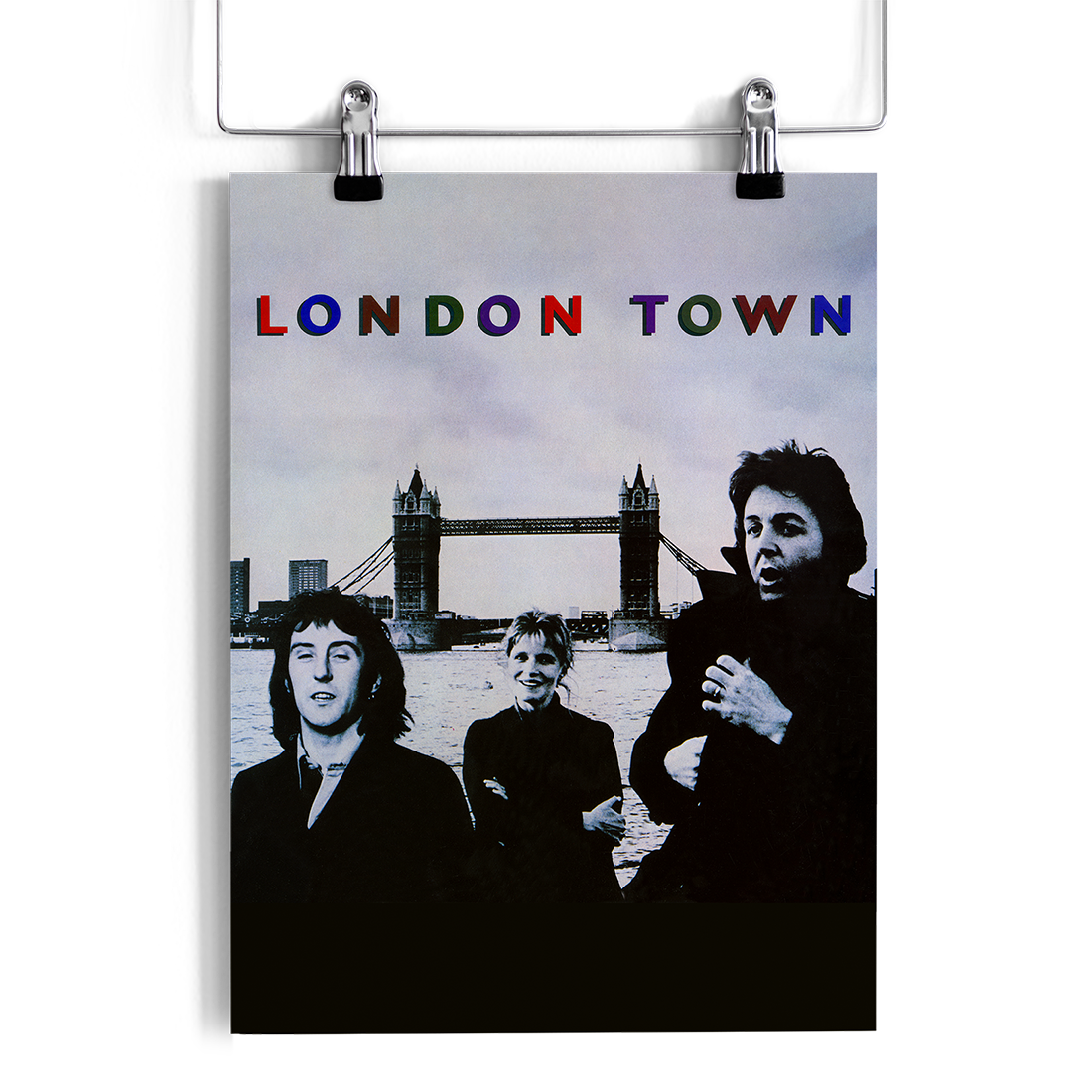 Paul McCartney London Town Poster