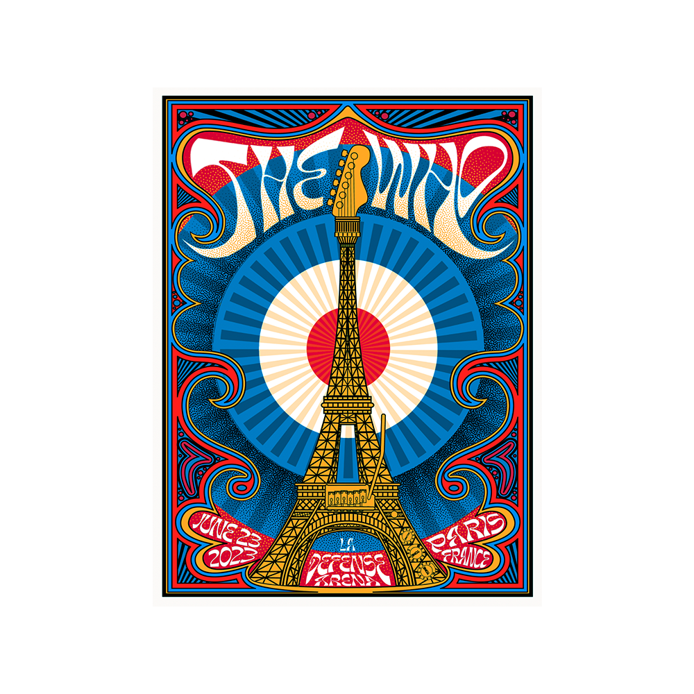 The Who Paris Poster