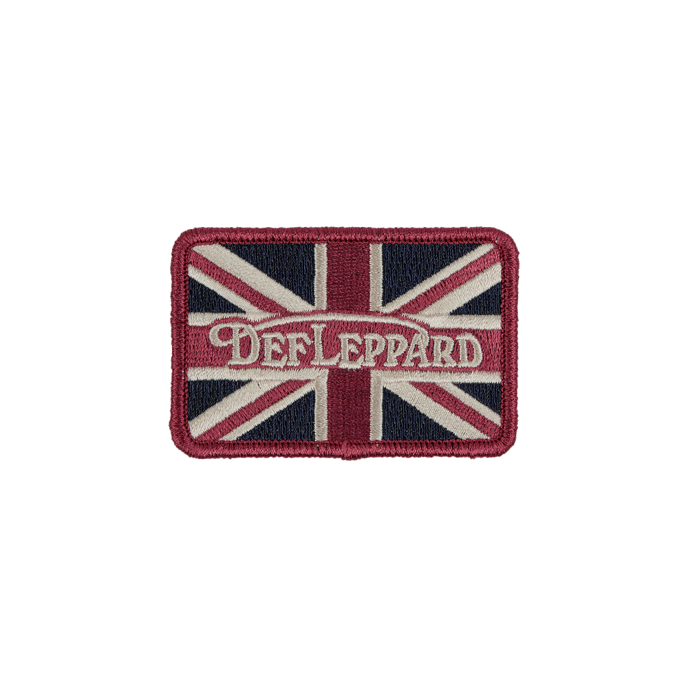 Def Leppard Oxford Pennant Embroidered Patch Set