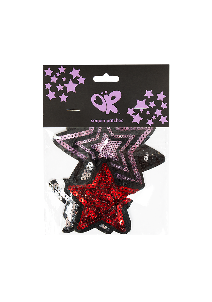 Olivia Rodrigo Star Sequin Patch Set