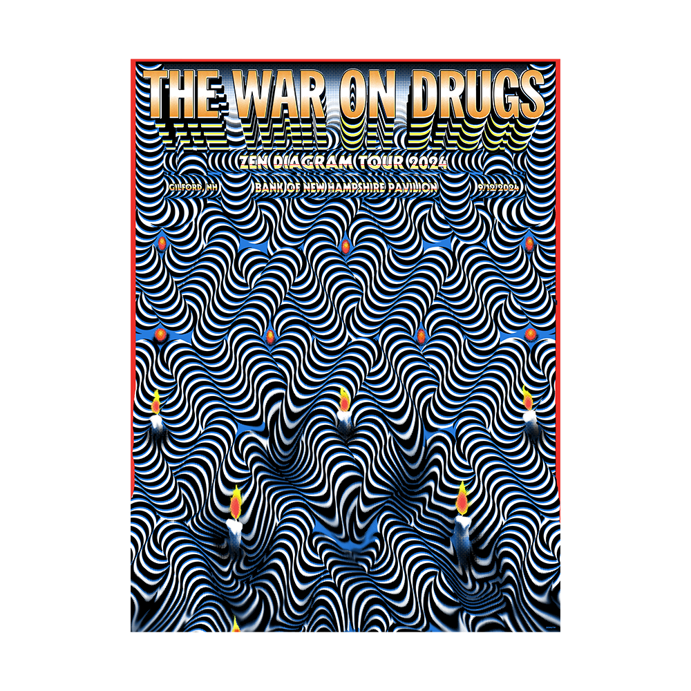 The War On Drugs Gilford Nh Poster