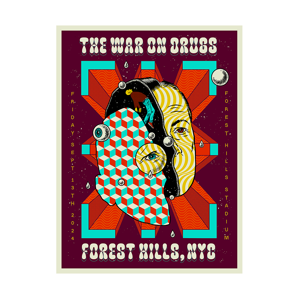 The War On Drugs For Hills NY Poster