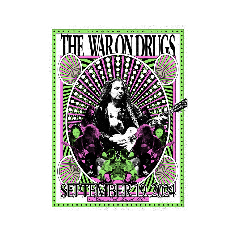 The War On Drugs Quebec Poster