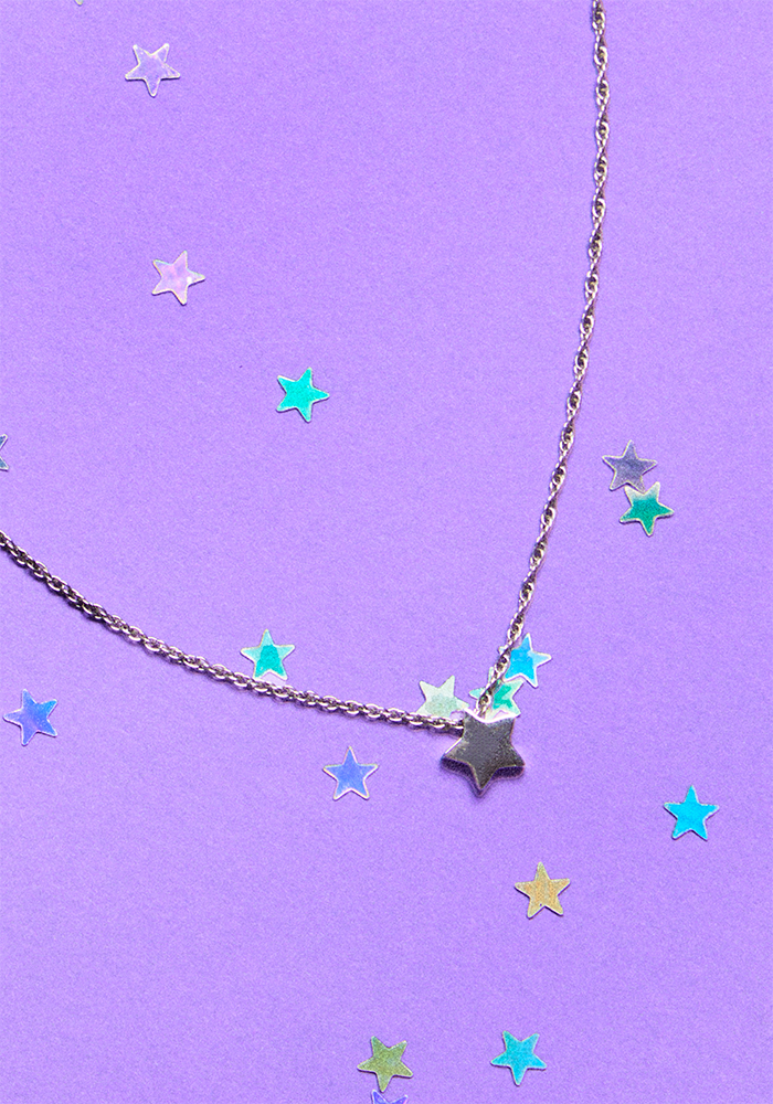 Olivia Rodrigo Silver Star Necklace