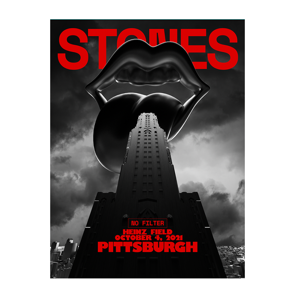 The Rolling Stones Pittsburgh Litho