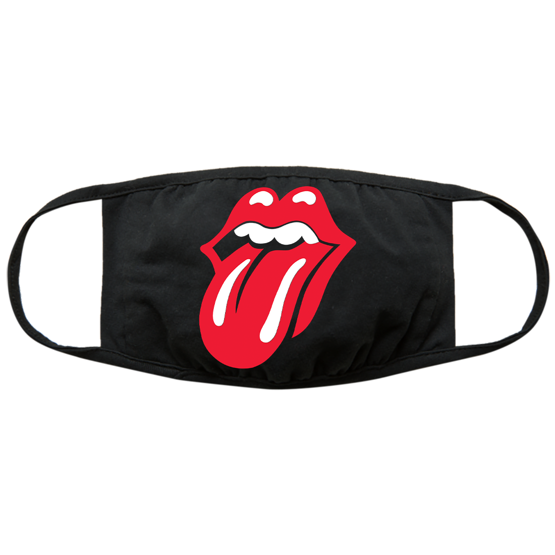The Rolling Stones Tongue Logo Face Mask