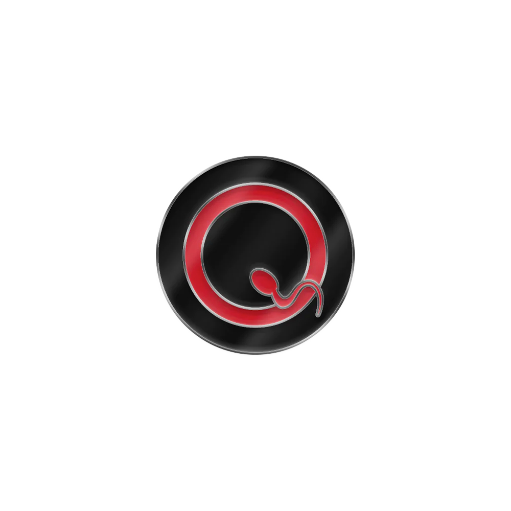 Queens of the Stone Age Q Red Pin