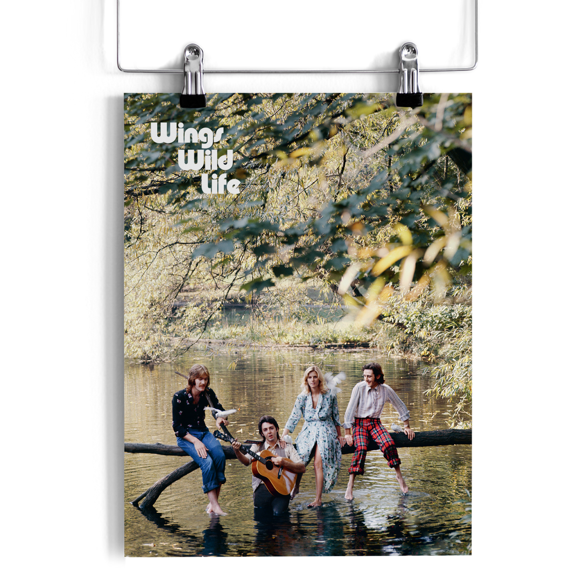 Paul McCartney Wild Life Album Poster