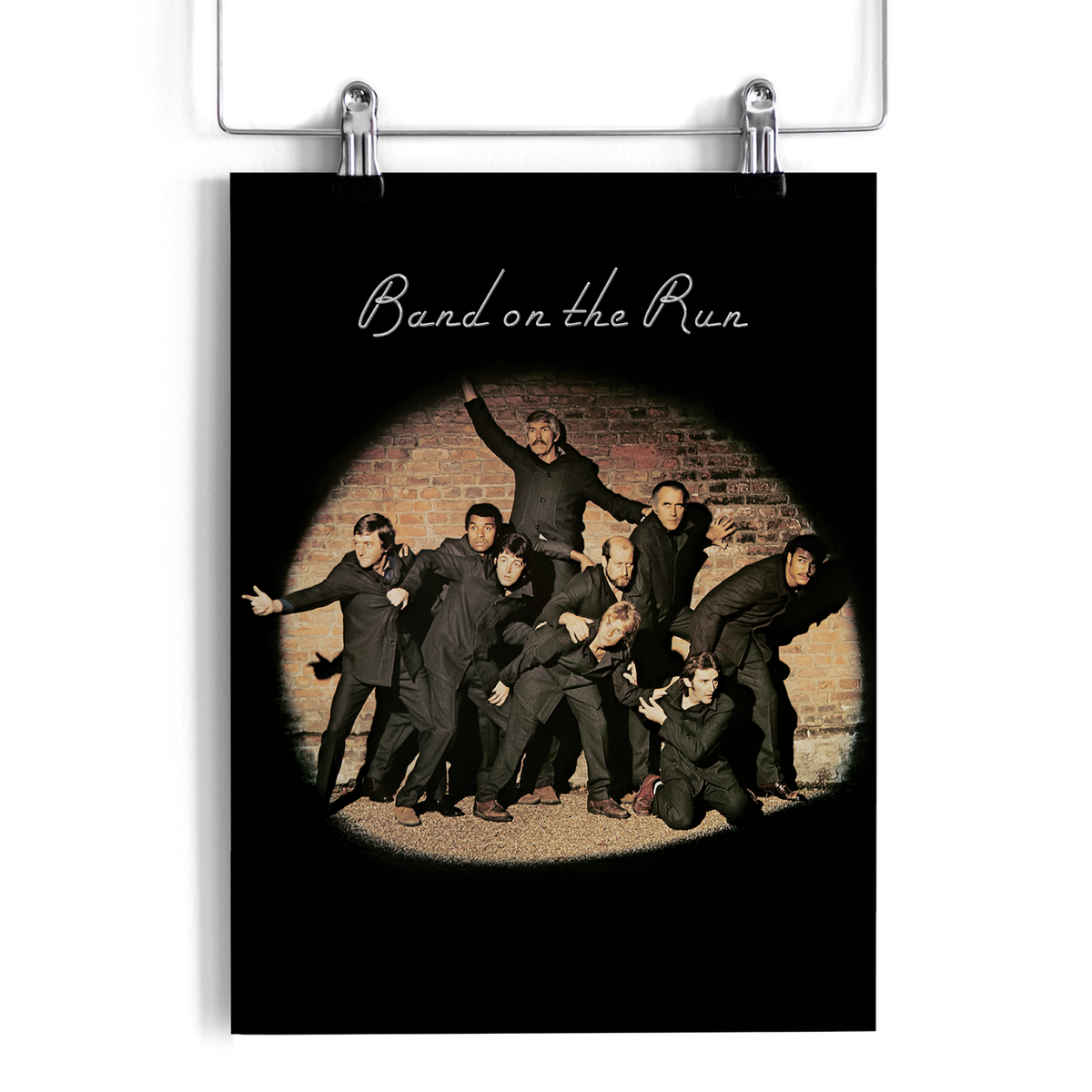 Paul McCartney Band on the Run Album Poster