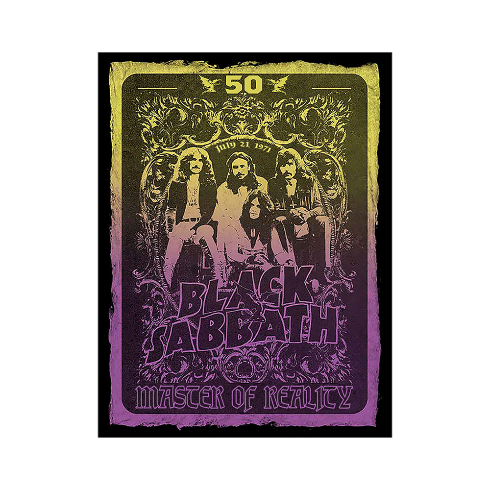 Black Sabbath Master of Reality Litho