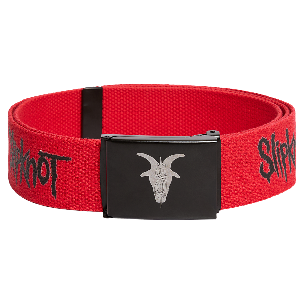 Slipknot Red Slide Belt