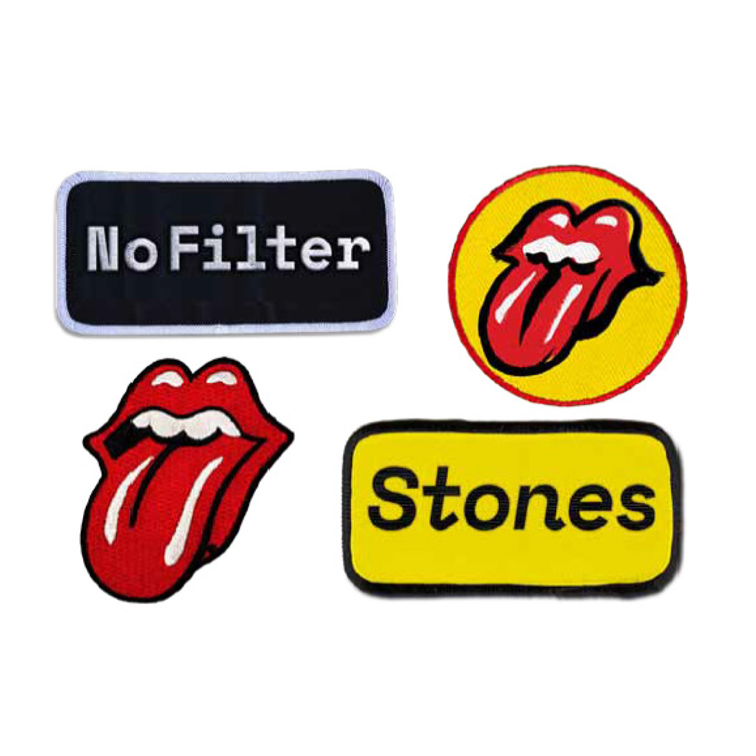 The Rolling Stones No Filter Patch Set