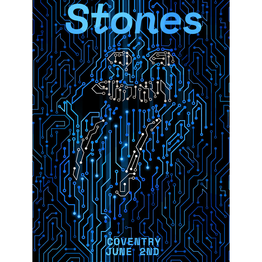 The Rolling Stones Nf Coventry 06 02 18 Litho
