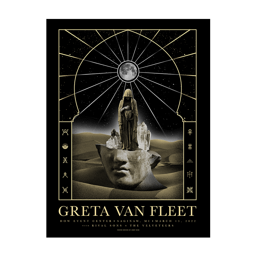 Greta Van Fleet Saginaw Poster