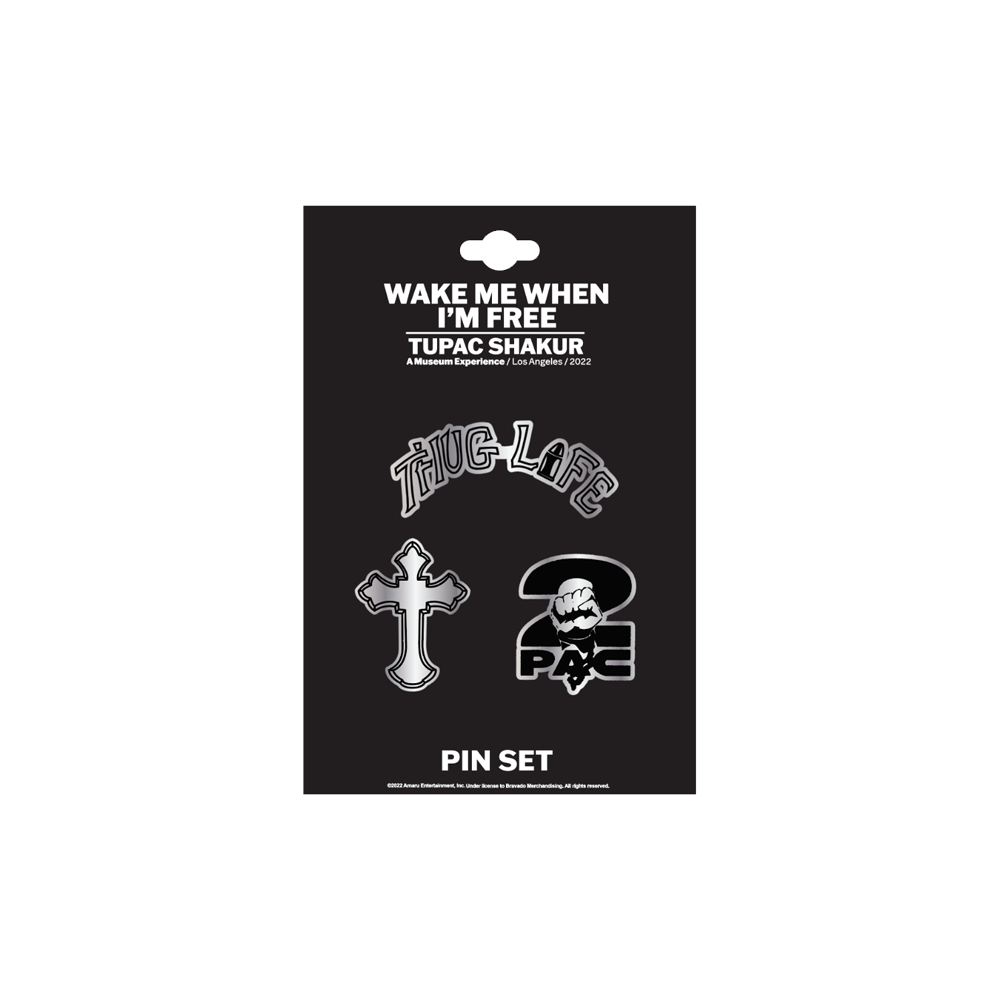 2Pac Wmwif Pin Set