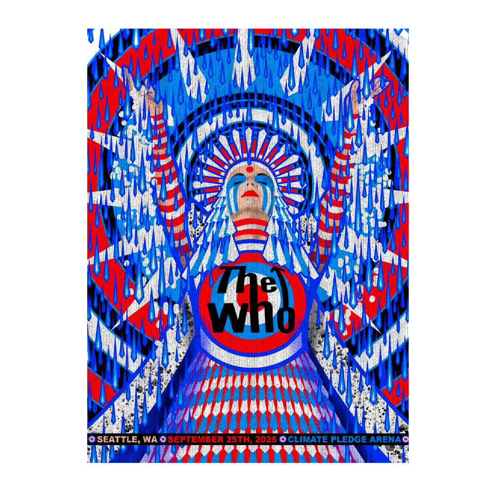 The Who Seattle Poster